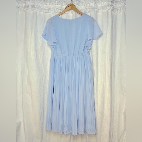 Isabel Maternity M Pleated Dress - Picture 2 of 4